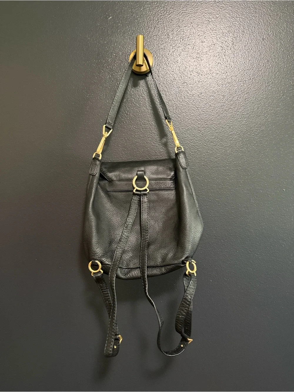 Vera Bradley Mallory Convertible Backpack in leather